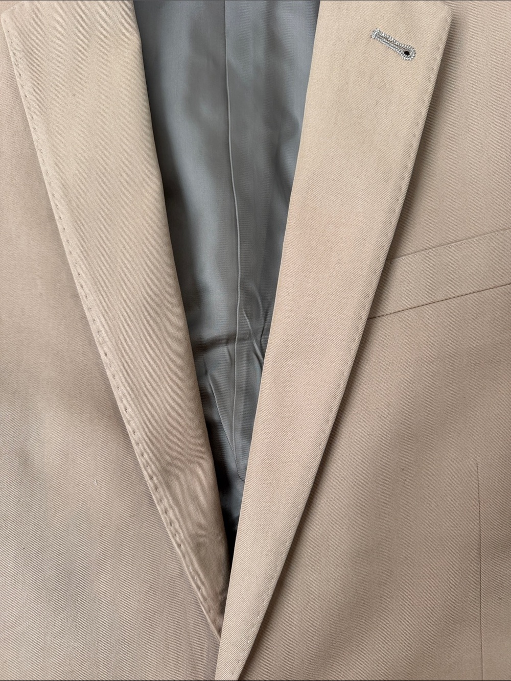 J. Crew Men's Ludlow Camel/Tan Two-Button Blazer - Picture 3 of 13